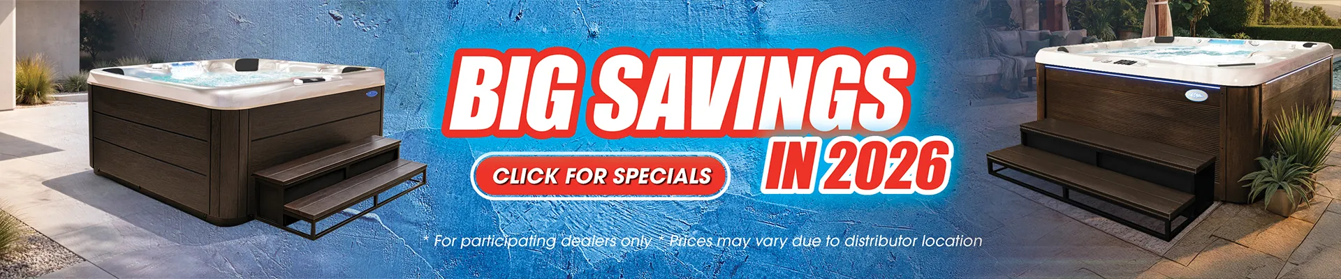 Calspas hot tub being used in a family setting - Arnold