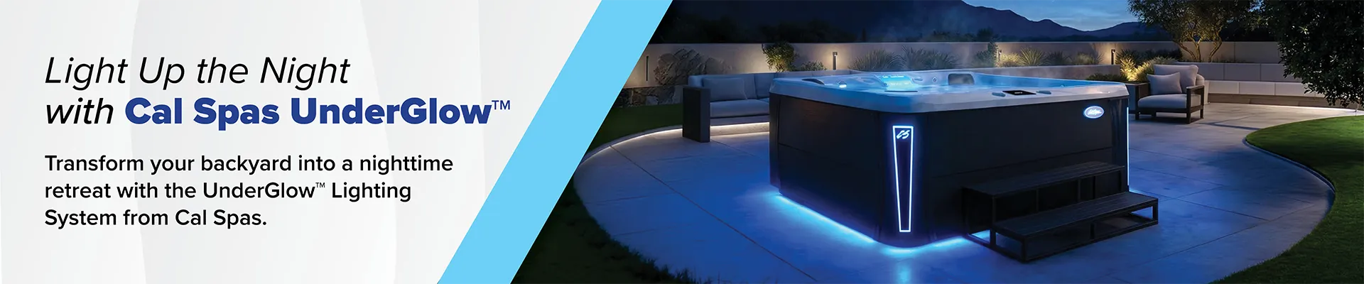 Calspas hot tub being used in a family setting - Arnold